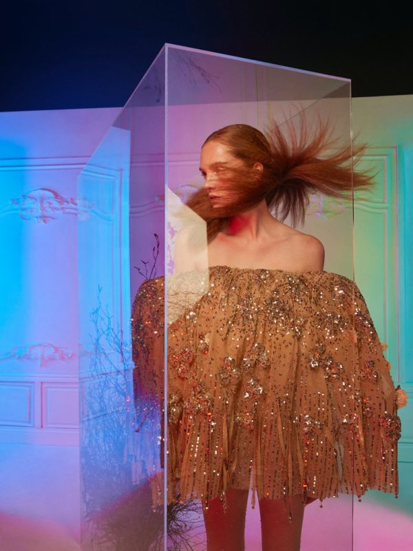 Alexina Graham Wows in Haute Couture Designs for Harper's Bazaar Serbia