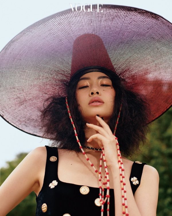 Hoyeon Jung Captivates in Chanel Fashions for Vogue Korea