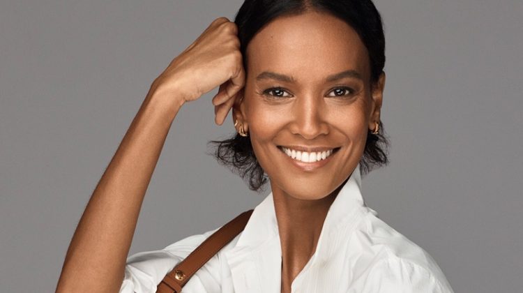 Liya Kebede and Rebecca Leigh pose for the Louis Vuitton 2021 Dauphine Bag  Campaign