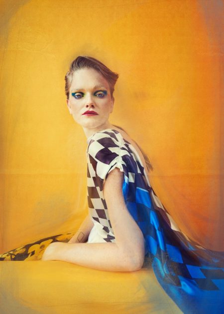 Lily Chapman L'Officiel Baltics Andrew Boyle Art Fashion Editorial