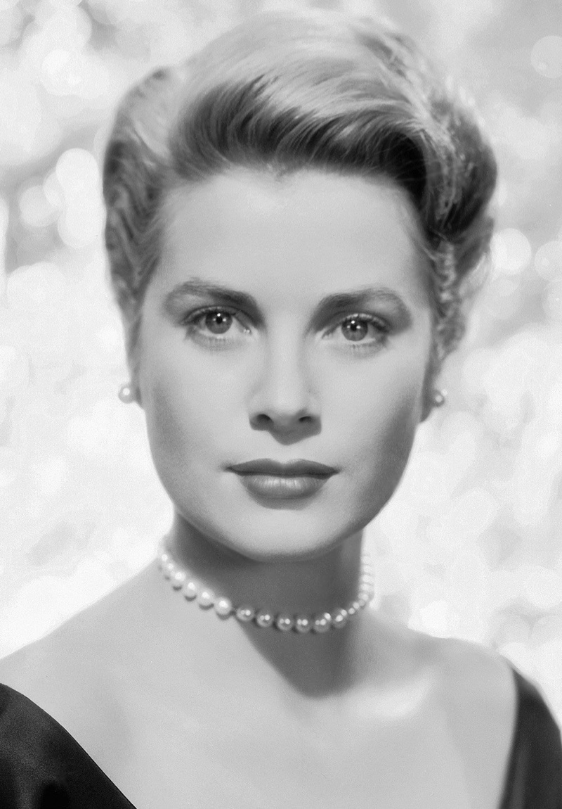 Updo 1950s Hairstyle Grace Kelly