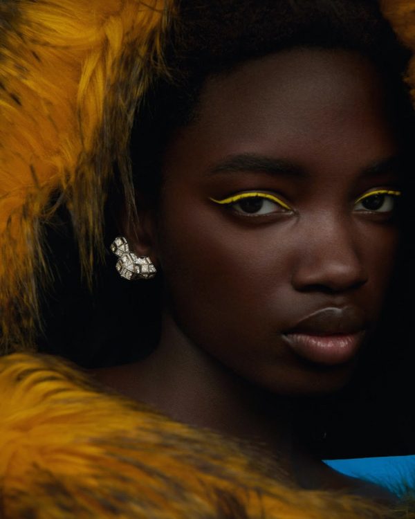 Mariama Ndure Harper's Bazaar Czech Andreas Ortner Jewelry Editorial