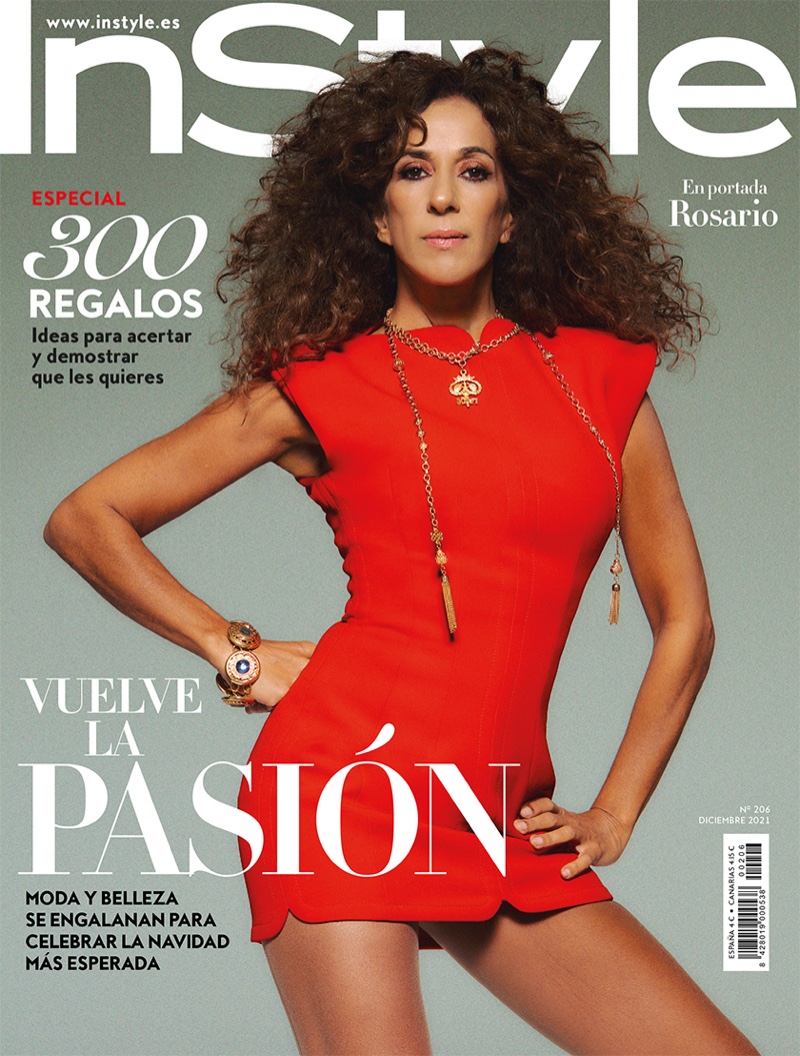 Rosario Flores InStyle Spain 2021 Cover Photoshoot