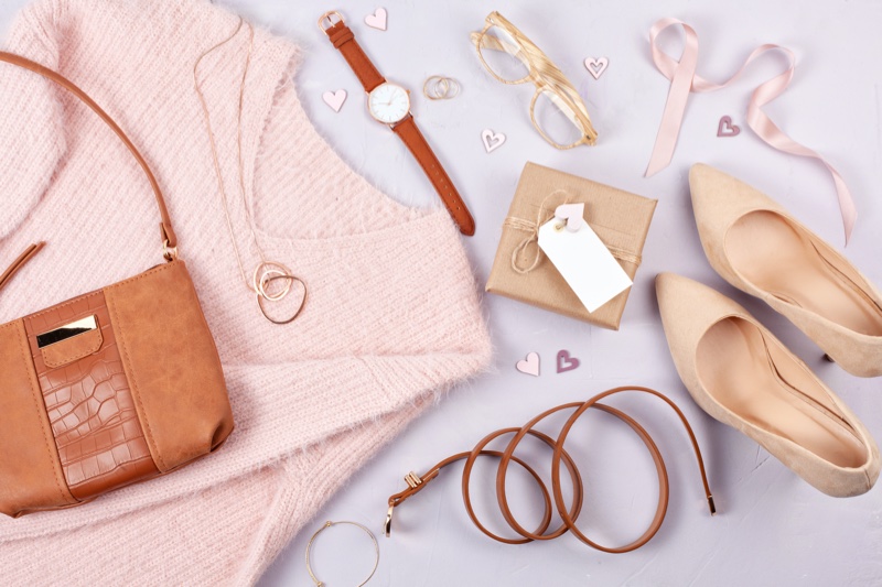 Outfit Laid Out Accessories Heels