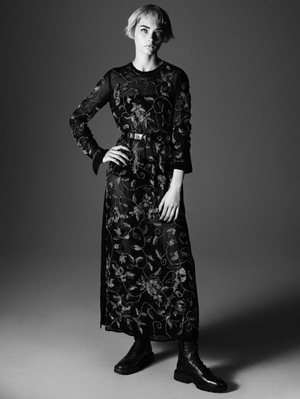 Zara Black Dress 2021 Collection Lookbook
