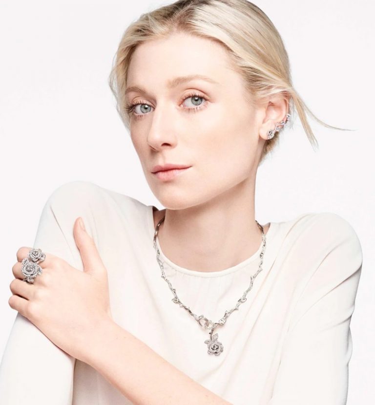 Elizabeth Debicki Dior La Rose Dior Jewelry Campaign