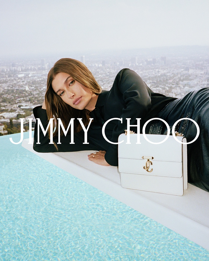 Hailey Bieber Stars in Jimmy Choo Campaign - Aventura Mall