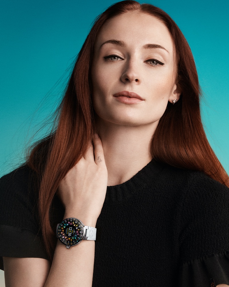 Sophie Turner in Louis Vuitton B Blossom Jewelry Campaign: Pics