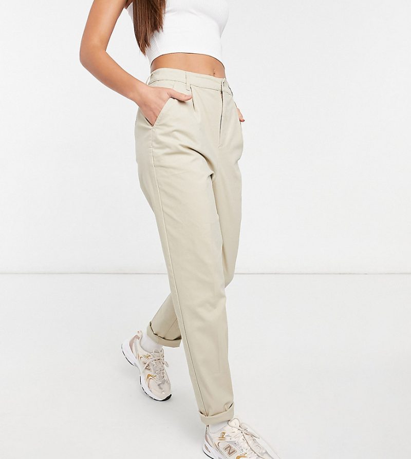 ASOS DESIGN Tall Chino Pants In Stone Neutral 800x894 