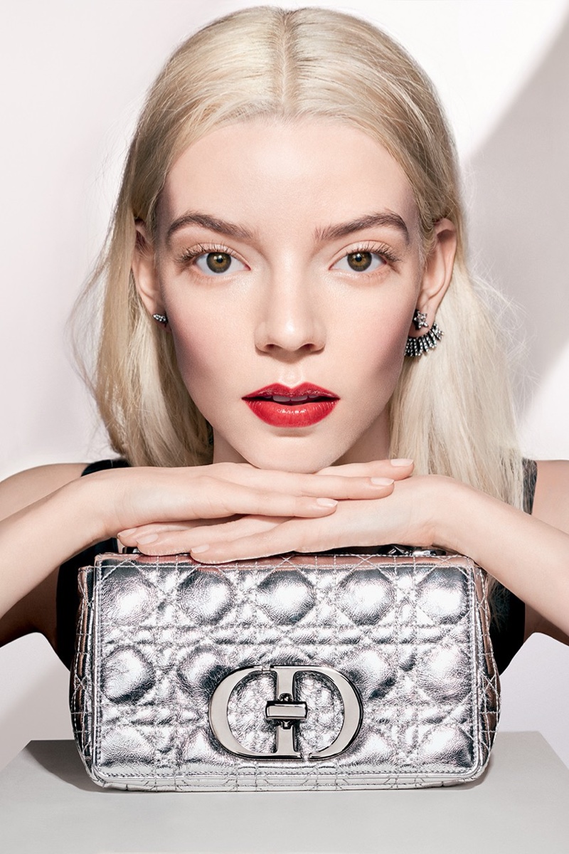 Anya Taylor-Joy Dior Holiday 2022 Campaign Makeup