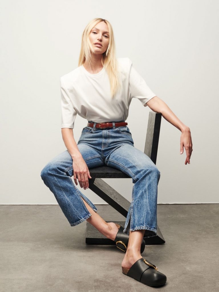 Candice Swanepoel DL1961 Recover Denim Campaign Jeans