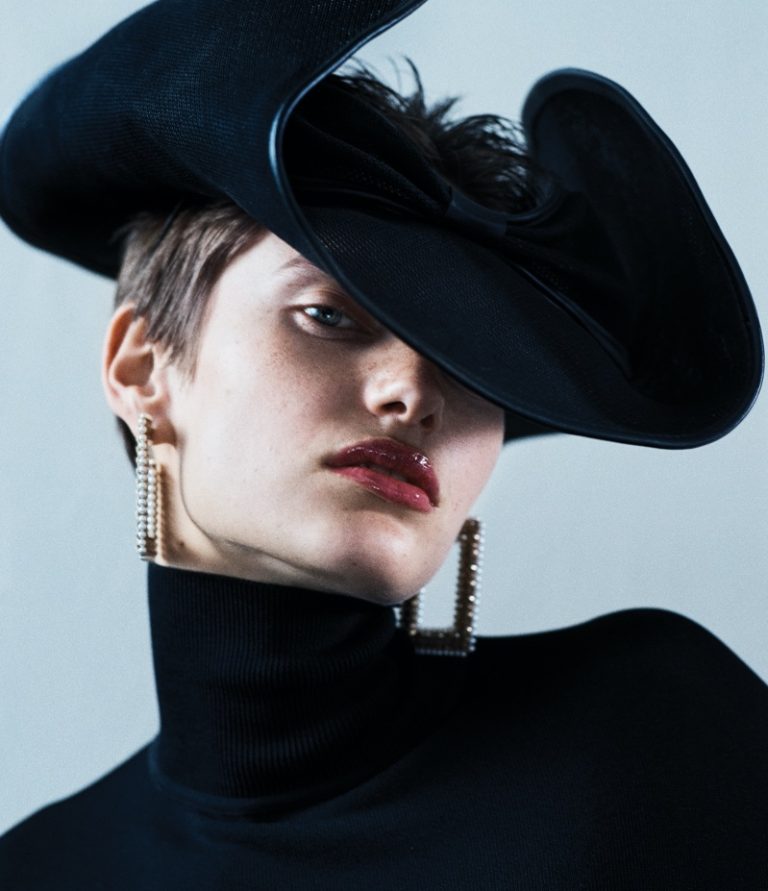 Greta Hofer WSJ. Magazine Black Outfits Fashion Editorial
