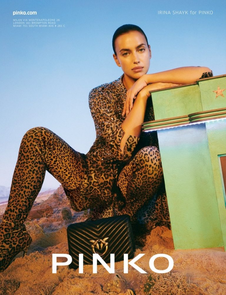 Irina Shayk Pinko Spring 2022 Campaign