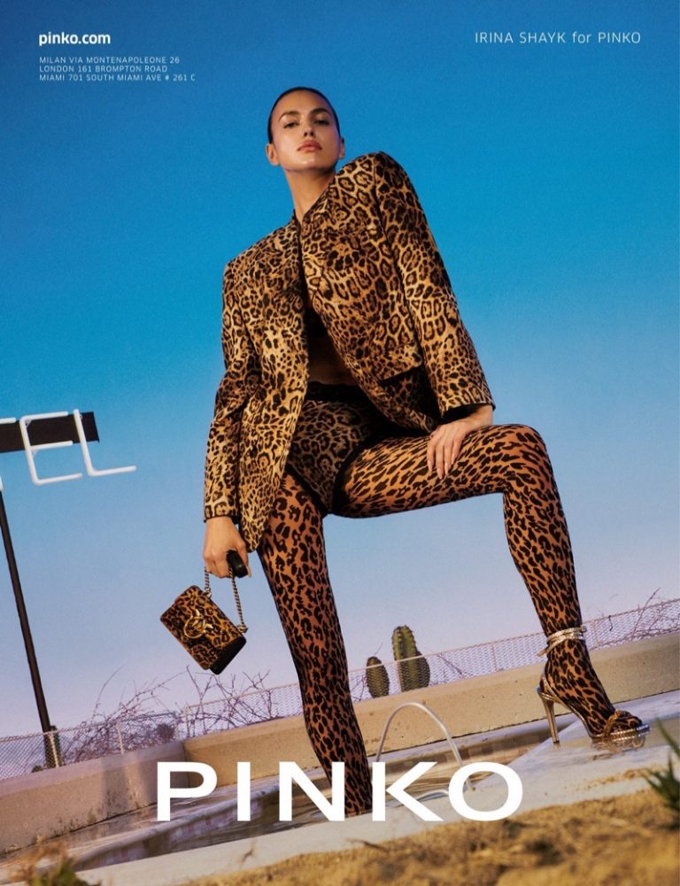 Irina Shayk Pinko Spring 2022 Campaign