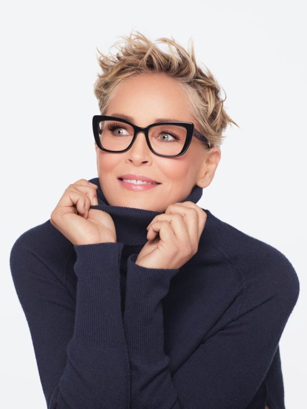 Sharon Stone LensCrafters 2022 Campaign Photos