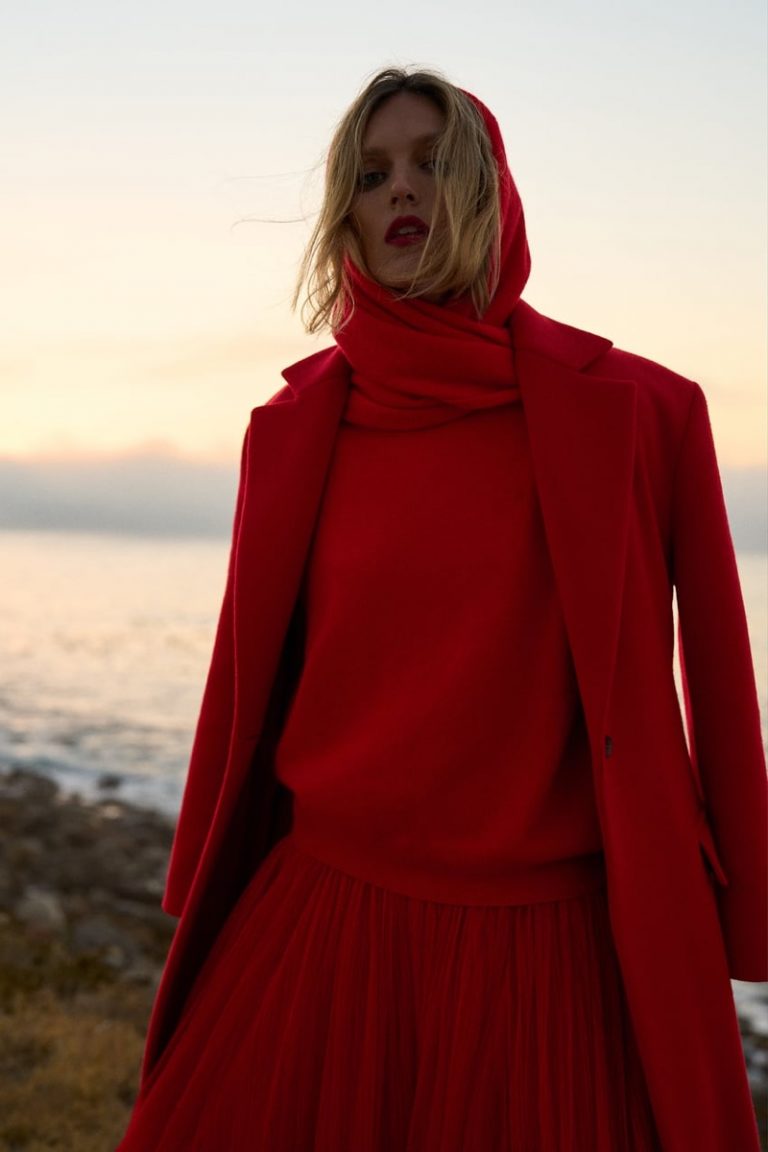 Zara Valentine's Day Outfit Ideas 2022 Red Fashion