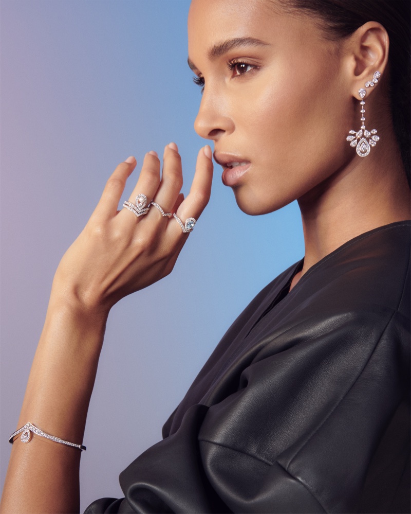 Cindy Bruna for Chaumet Josephine Jewelry Collection