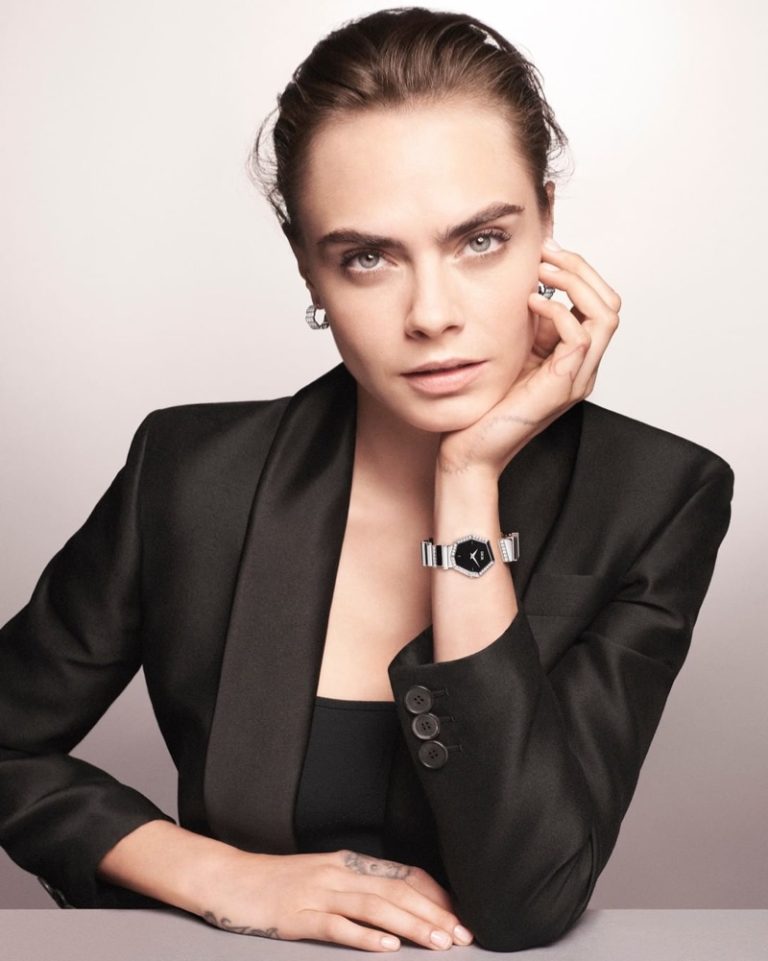 Gem Dior Jewelry 2022 Campaign Cara Delevingne Photos