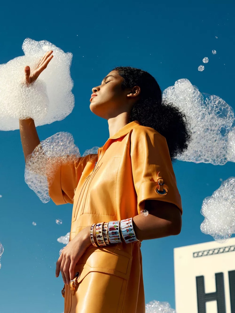 Hermès Spring 2022 Campaign Bubbles Photos