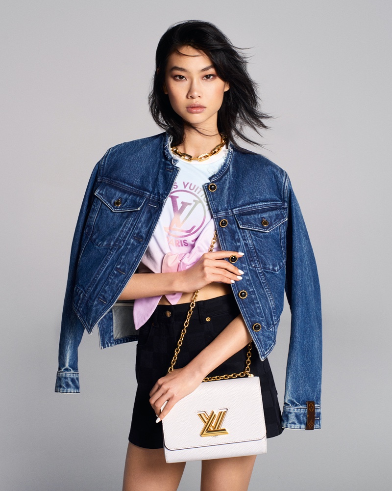 HoYeon Jung Stars In Louis Vuitton's Spring 2022 Campaign