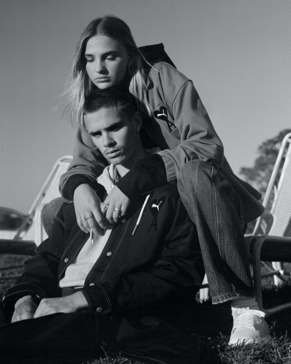 Mia Regan Romeo Beckham PUMA x Ami Campaign Photos