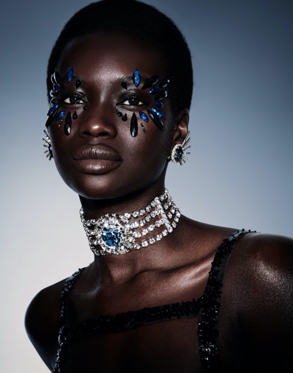 Fatou Jobe Kyla Ramsay ISSUE Magazine Jason Kim Glitter Beauty