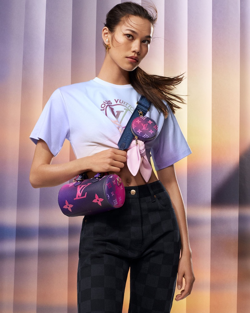 Miranda Kerr Louis Vuitton Capucines Bag 2022 Campaign Photos