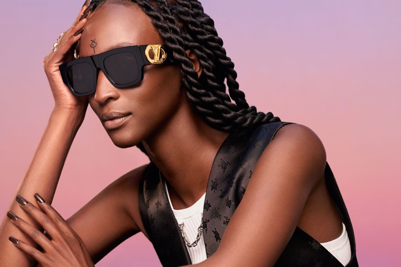 Louis Vuitton Womens Sunglasses 2023 Ss, Brown
