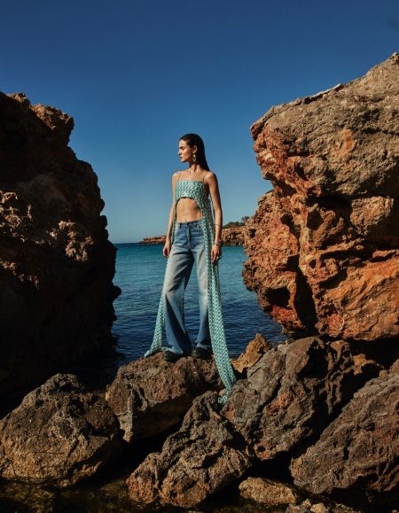 Blanca Padilla ELLE Spain Rafa Gallar Beach 2022 Photoshoot