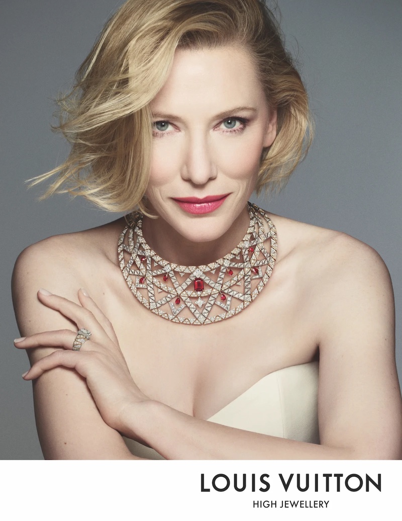 Cate Blanchett Louis Vuitton High Jewelry Spirit Campaign 2022