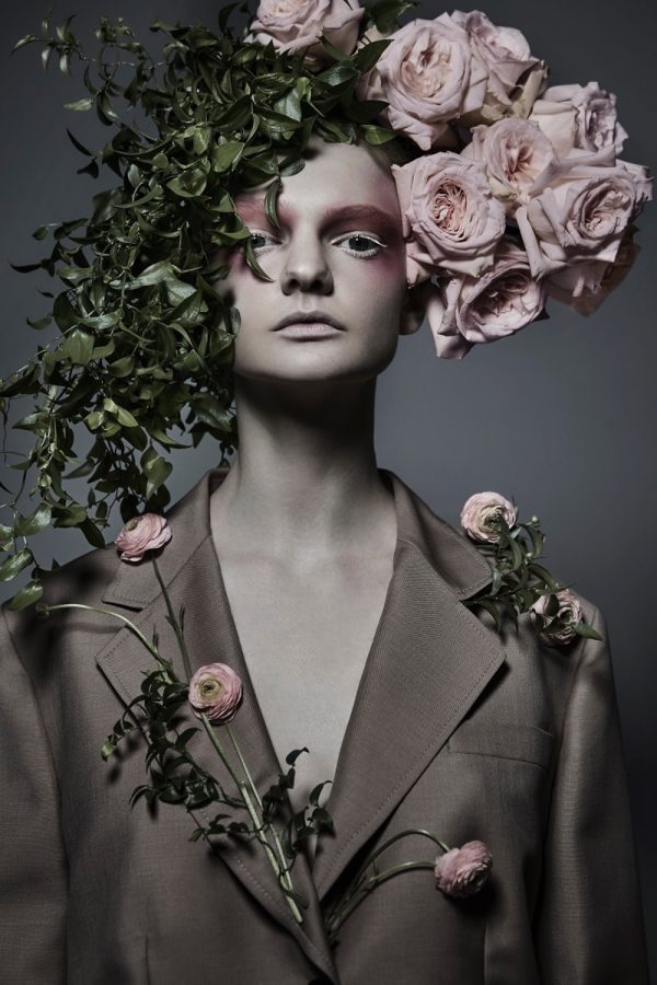 Unia Pakhomova Jay Wright Vogue Portugal Flower Beauty Editorial