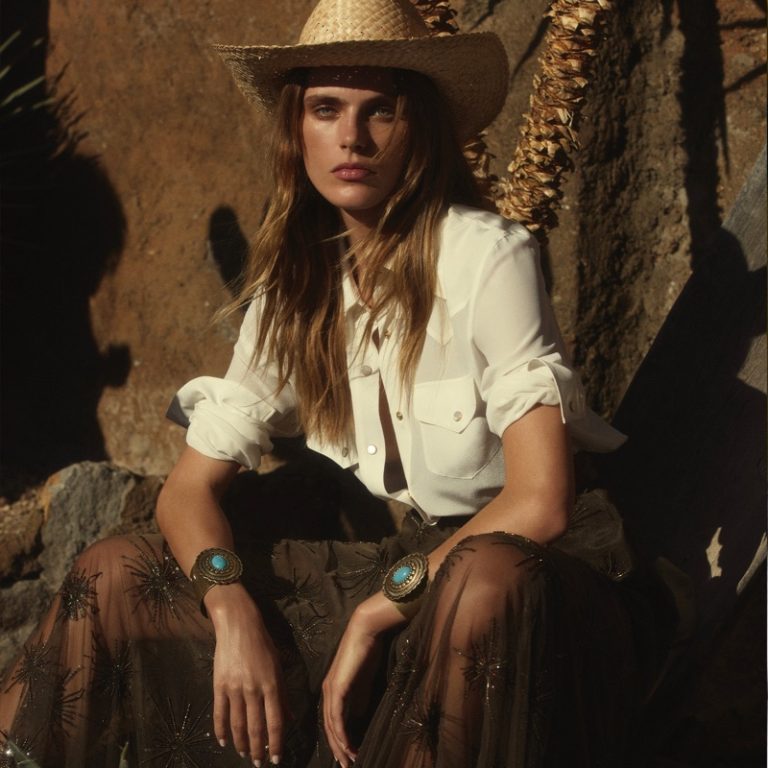 Luisa Spagnoli Summer 2022 Campaign Western Fashion