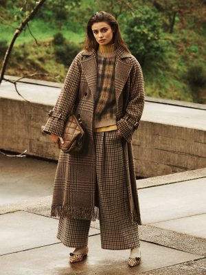 Taylor Hill Weekend Max Mara Fall 2022 Campaign