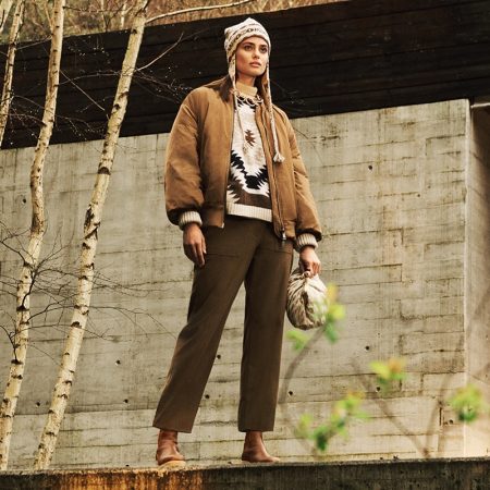 Taylor Hill Weekend Max Mara Fall 2022 Campaign