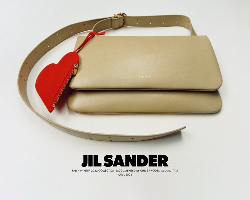 Jil Sander Heart-Shaped Purse