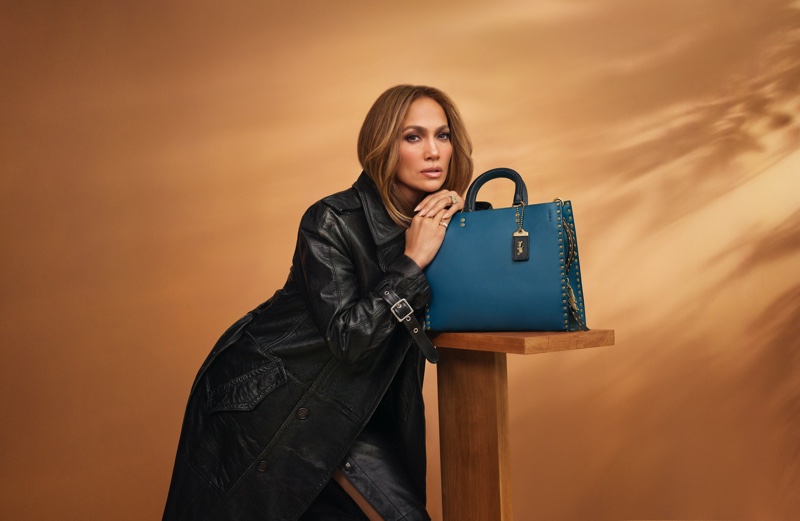 Jennifer Lopez Wears Iconic Bags for Coach Fall 2022 Campaign 15