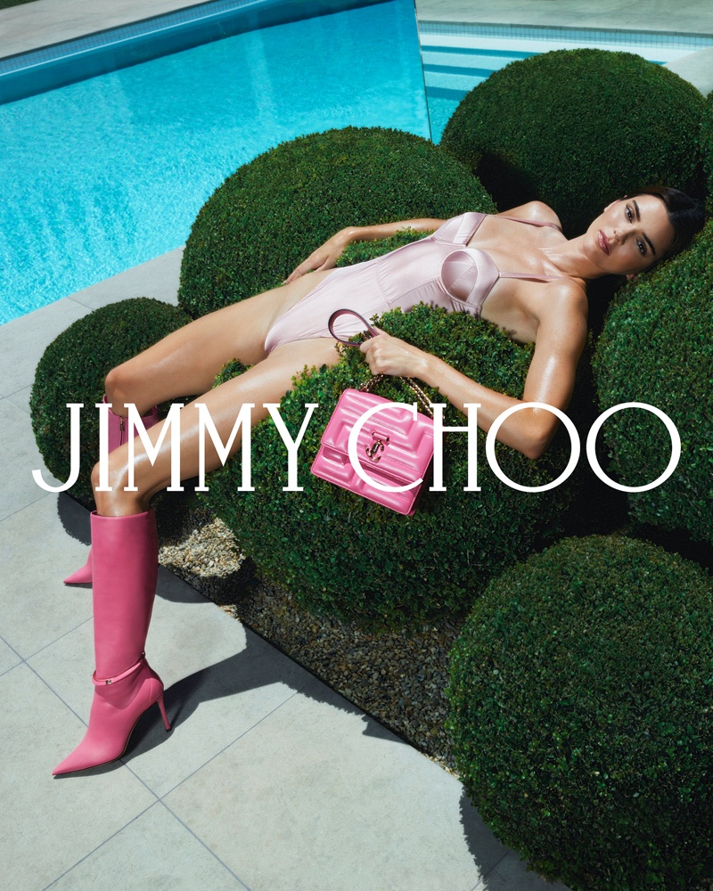 Kendall Jenner Sizzles in Jimmy Choo Fall 2022 Campaign, Lensed by