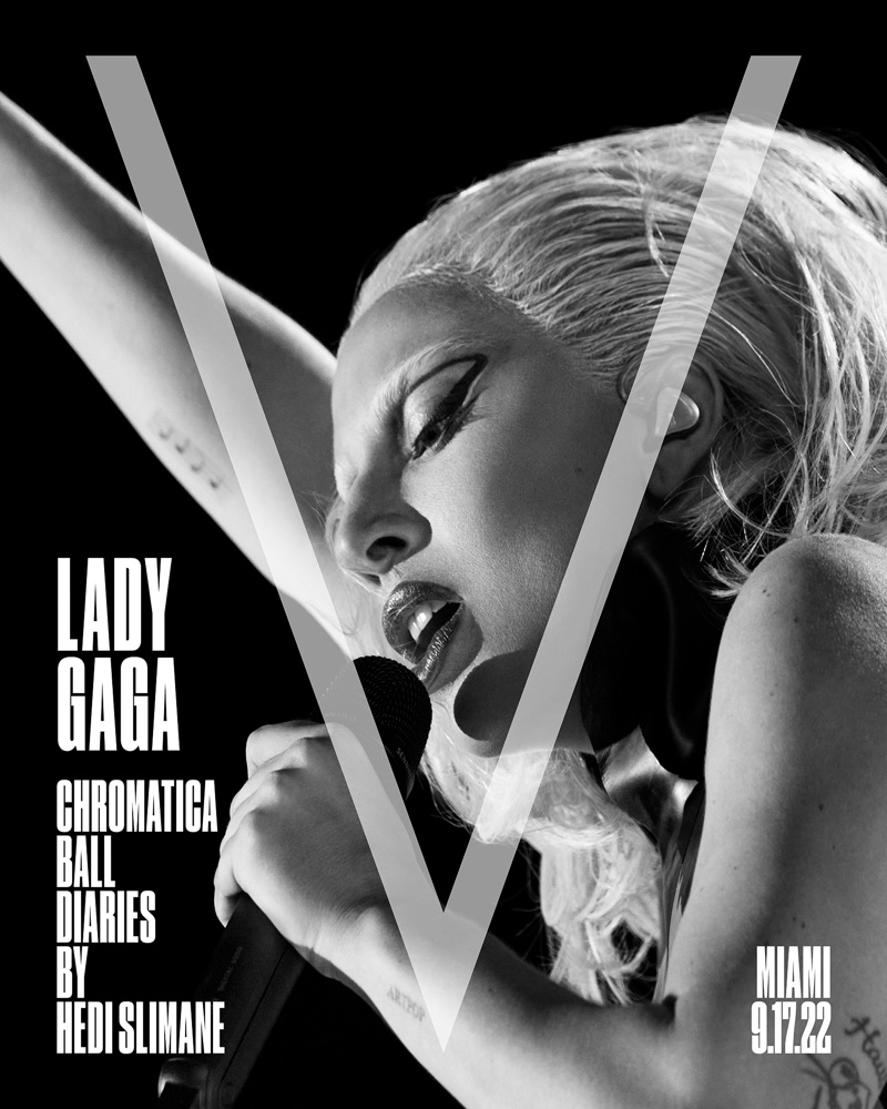 Lady Gaga V Magazine 2022 Cover Chromatica Ball Photoshoot 