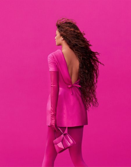 Zendaya Valentino Fall 2022 Campaign Pink Collection