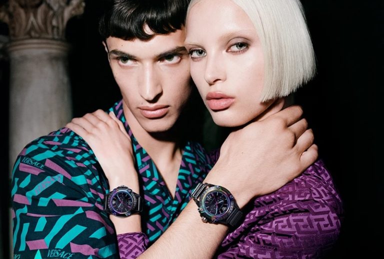 Versace Watches Fall 2022 Campaign Photos