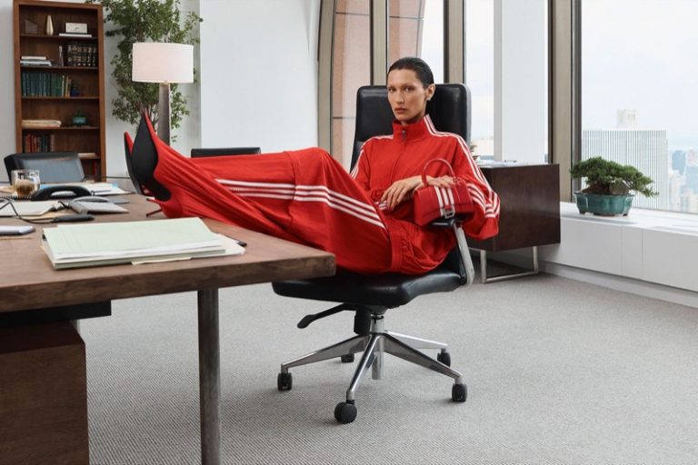 Bella Hadid Balenciaga X Adidas Campaign 2022