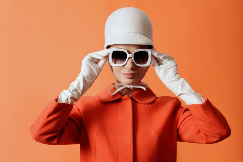 The 60s Bazaar  White sunglasses, Audrey hepburn, Funky glasses