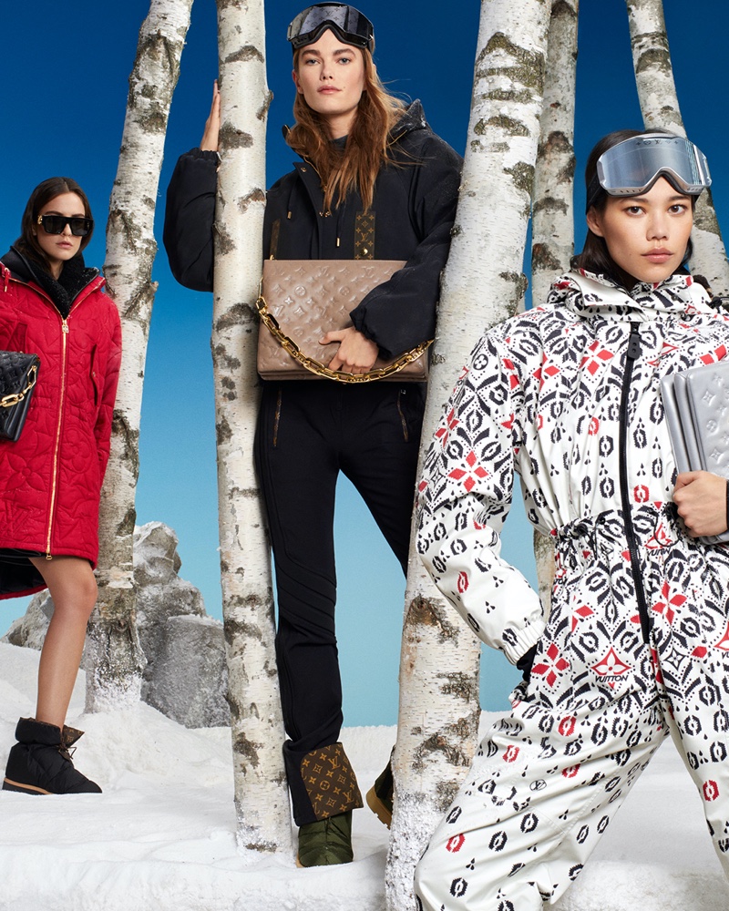 Louis Vuitton Holiday 2022 Campaign Snow