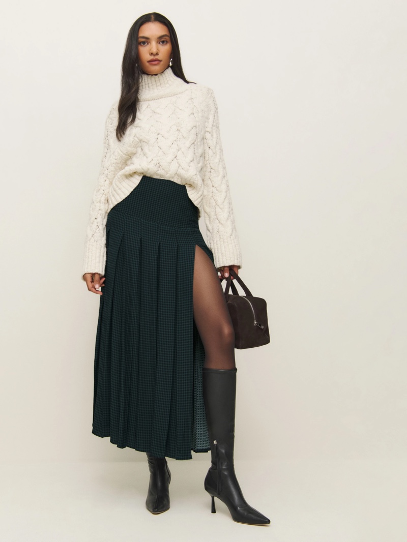 Reformation Nancy Skirt