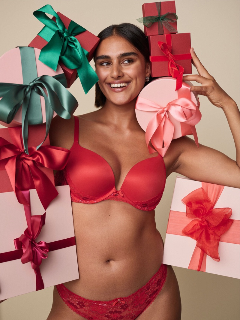 Victoria's Secret - *Sleigh* your holiday look in luxe lingerie, featuring  of-the-moment details and hues