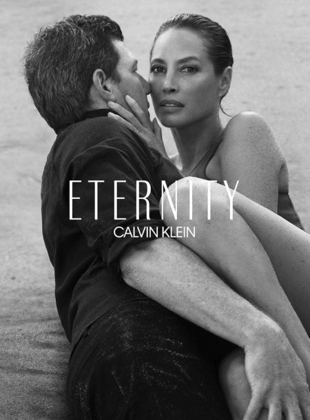 Christy Turlington Calvin Klein Eternity Campaign Fragrance