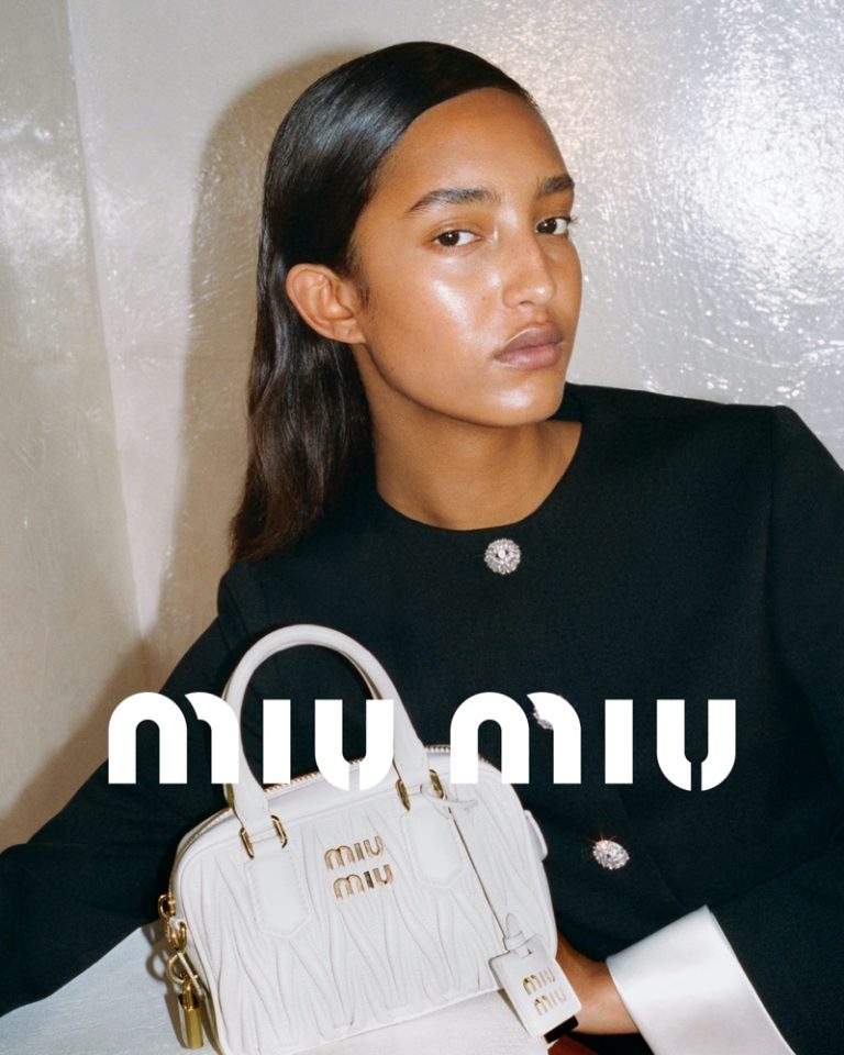 Miu Miu Holiday 2022 Campaign Esther McGregor