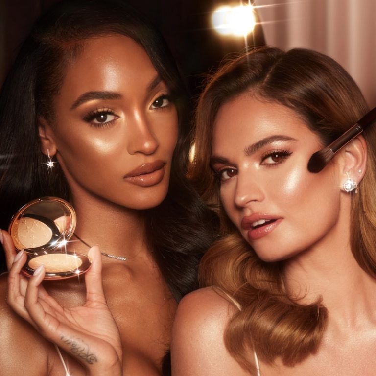 Lily James Charlotte Tilbury Hollywood Highlighter 2023 Photos