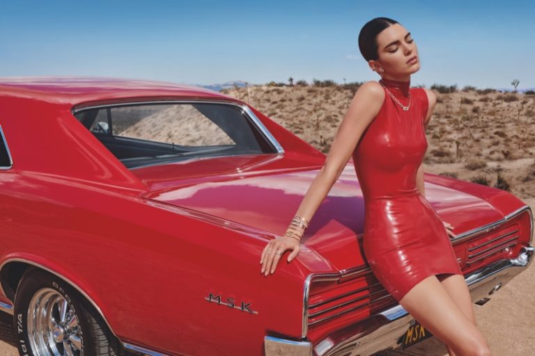 Kendall Jenner Poses In Messika 2023 Campaign