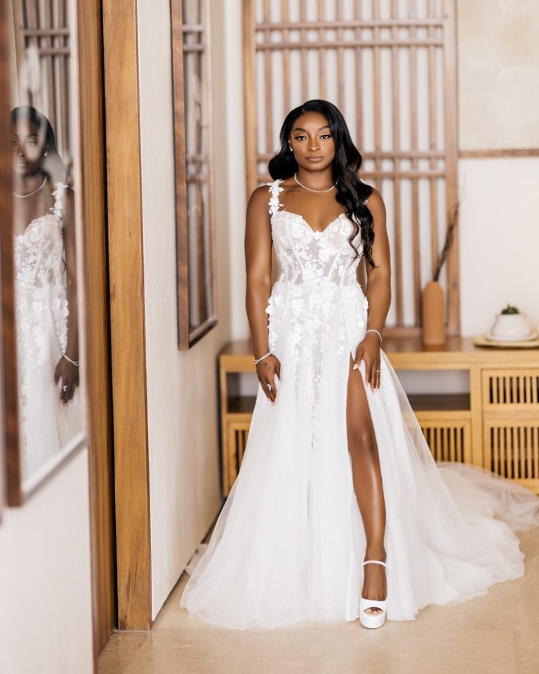 Simone Biles Wedding Dress: See Her Magical Gown